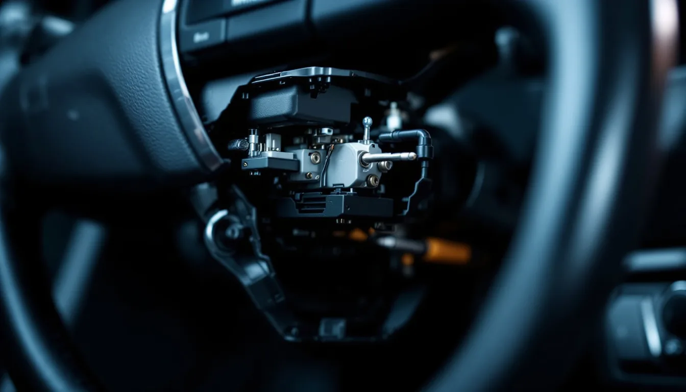 Electronic steering lock repair
